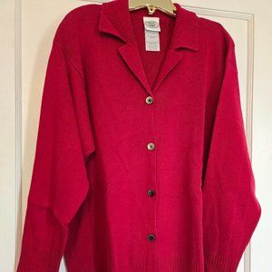 Red Laura Ashley Sweater